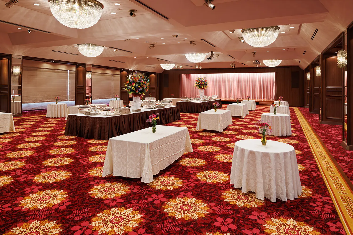 桜の間 ブッフェ仕様